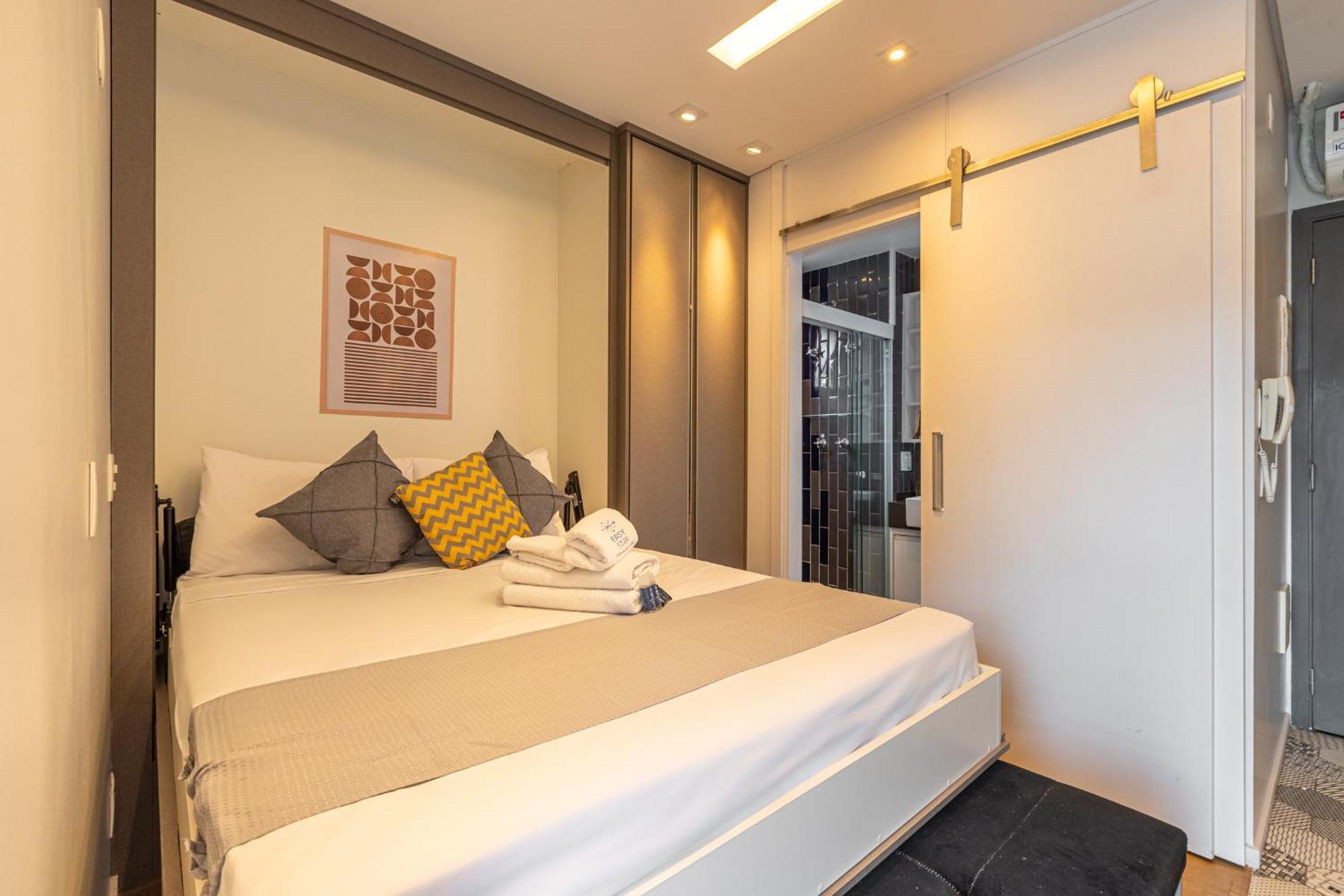 Apartamento Easy Star - Estiloso Na Olimpia - Ts03g