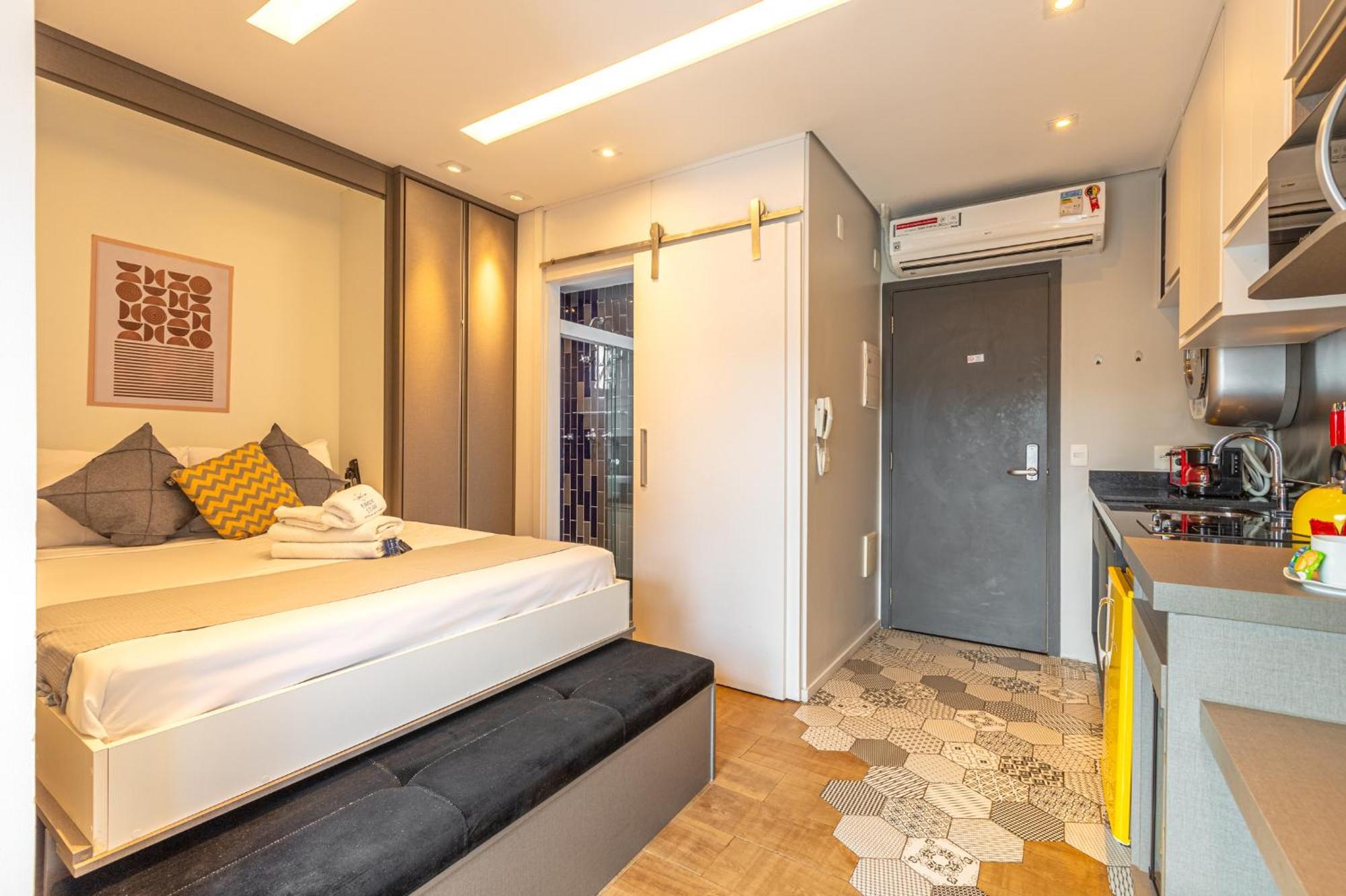 Apartamento Easy Star - Estiloso Na Olimpia - Ts03g São Paulo