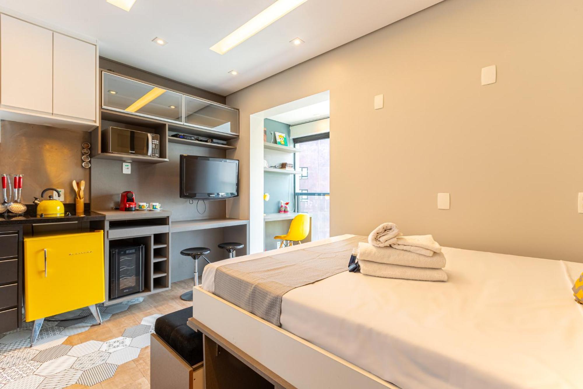 Apartamento Easy Star - Estiloso Na Olimpia - Ts03g *