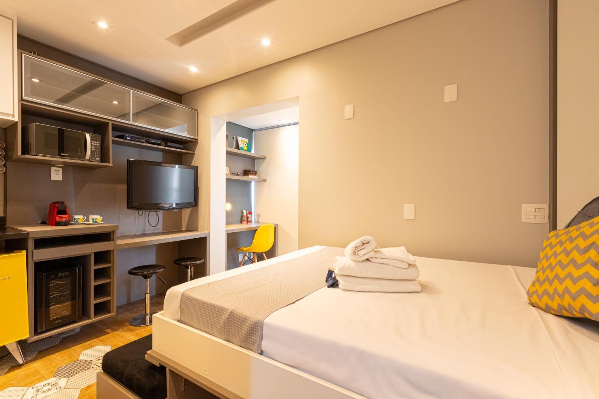 Apartamento Easy Star - Estiloso Na Olimpia - Ts03g